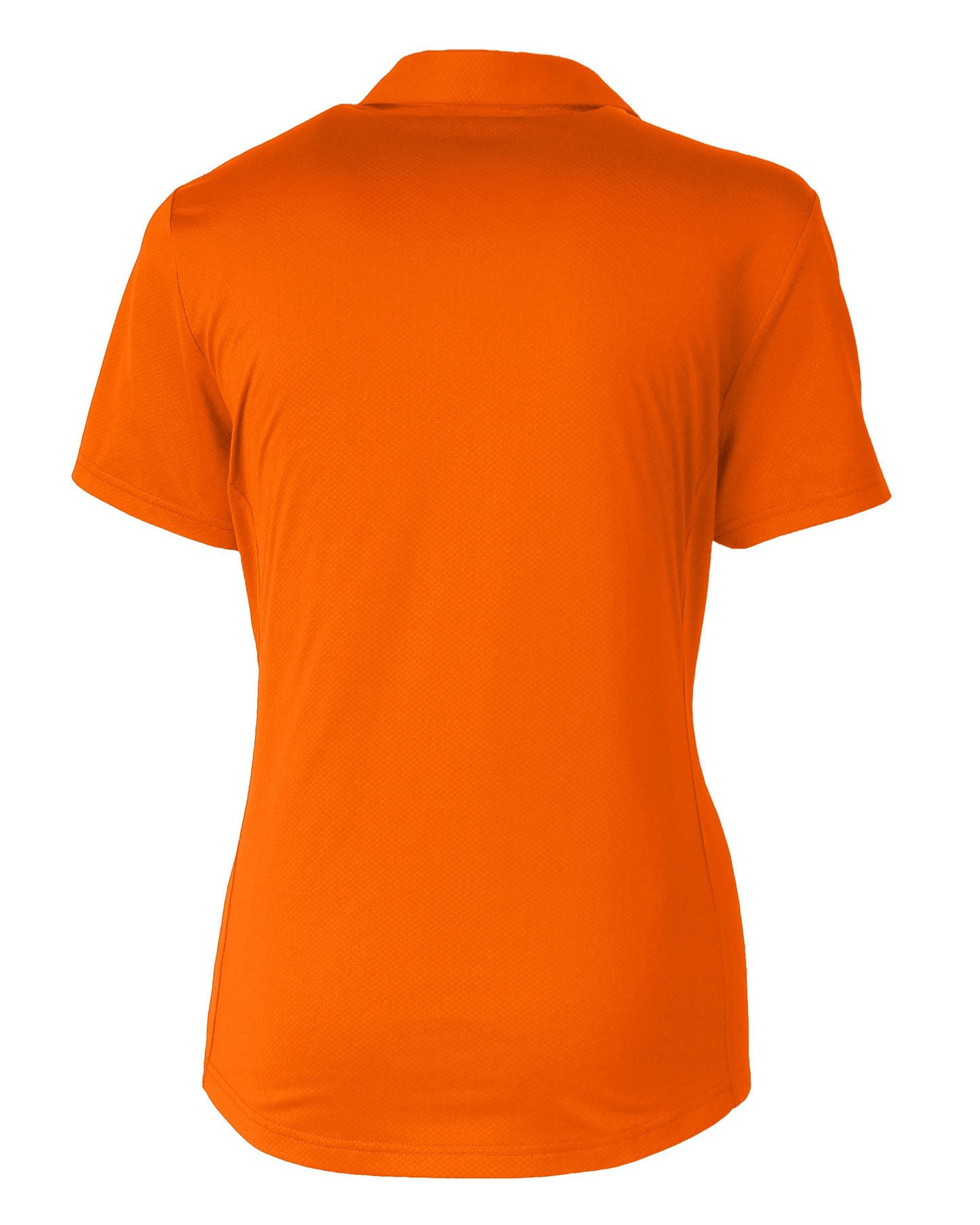 Cutter & Buck Women's Prospect Textured Stretch Short Sleeve Polo - Orange