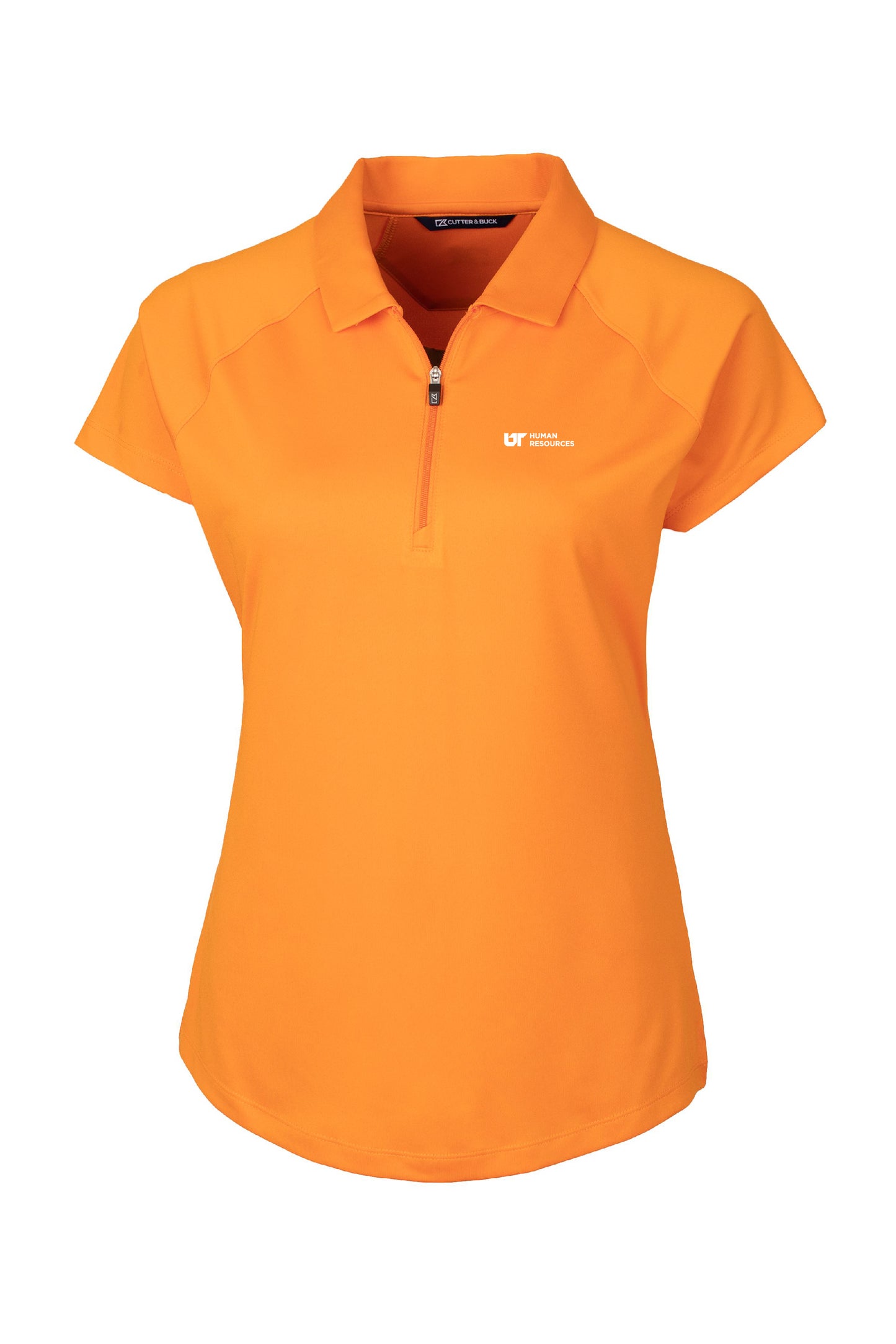 Cutter & Buck Women's Forge Stretch Short Sleeve Polo - Orange